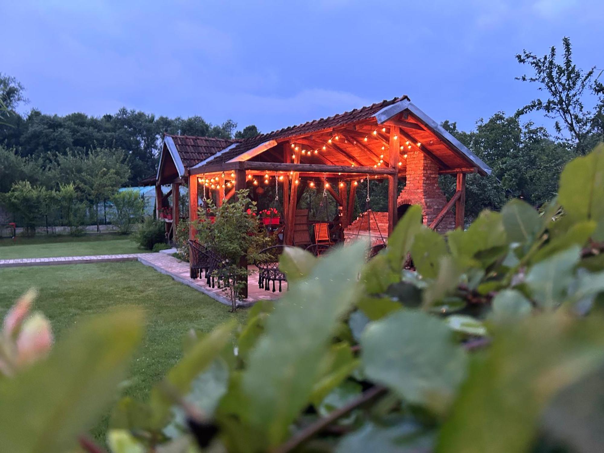 Casa "La Moara Din Gradina" Hotel Ógerlistye Kültér fotó